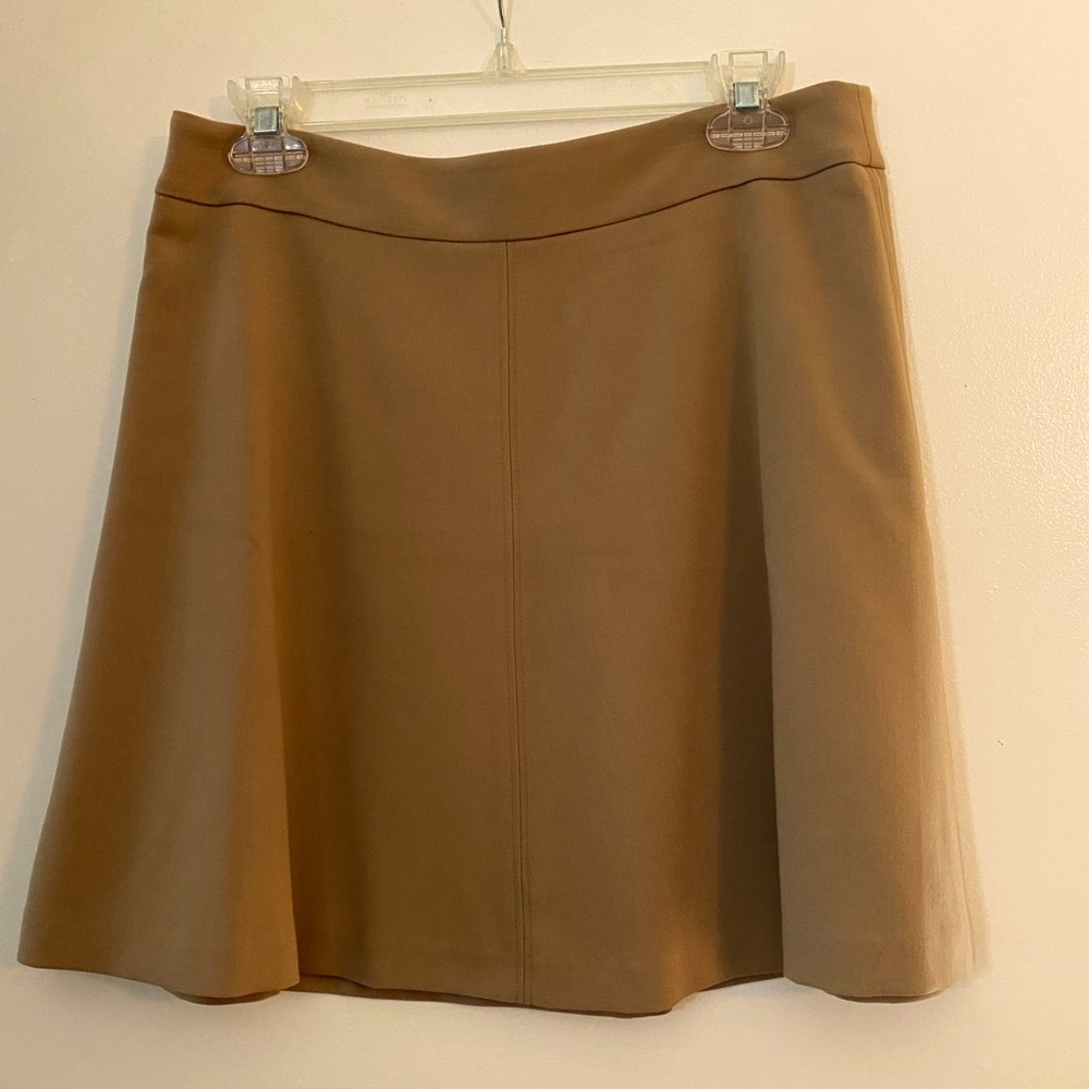 Tan Flowy Skirt